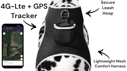 Mini GSM GPS Electronic Pet Tracking Devices Realtime Tracking System Size:L